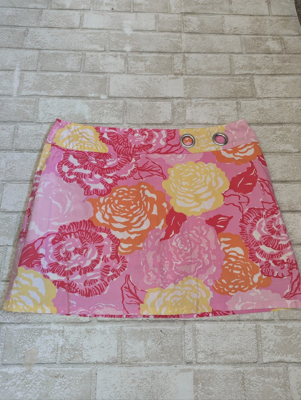 Lilly Pulitzer Winners Circle Vintage Floral Skort - Picture 1 of 5